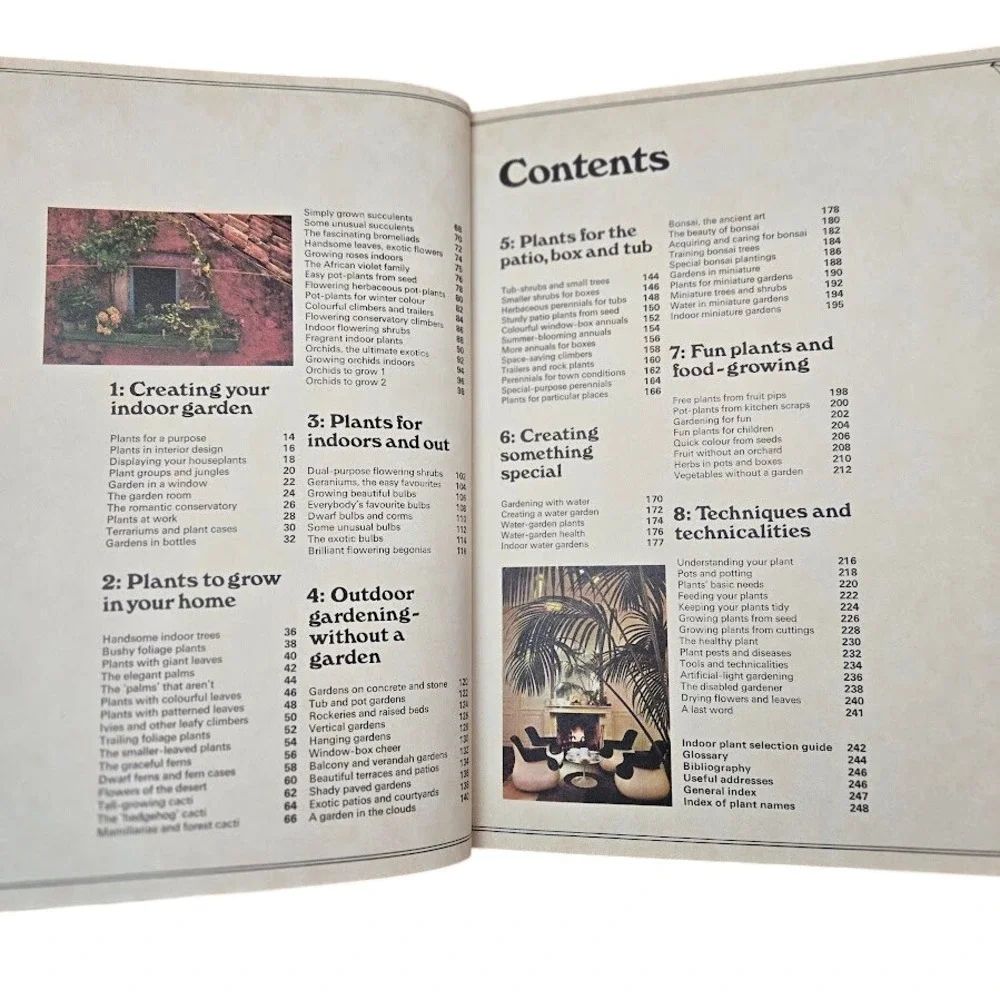 The Complete Indoor‎ Gardener by Michael Wright 1974 Gardening Book